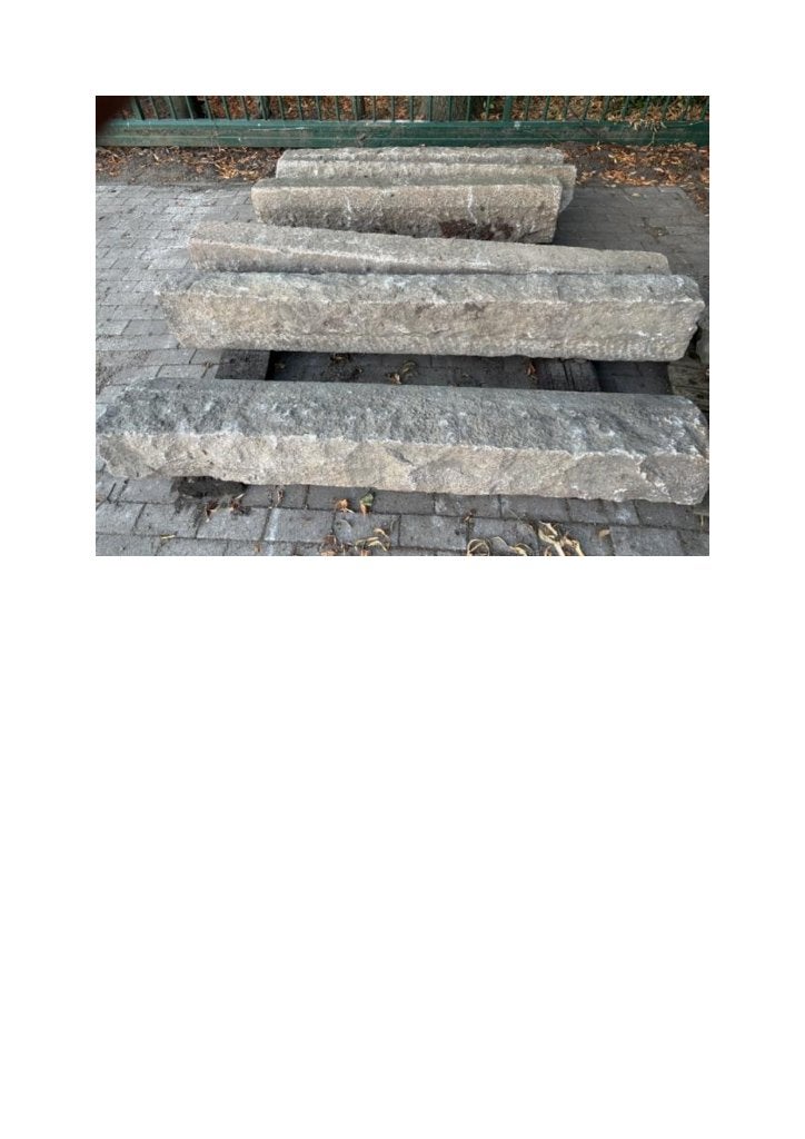 boordstenen, Bordure, 25 à 50 cm, Moins de 25 cm, Utilisé