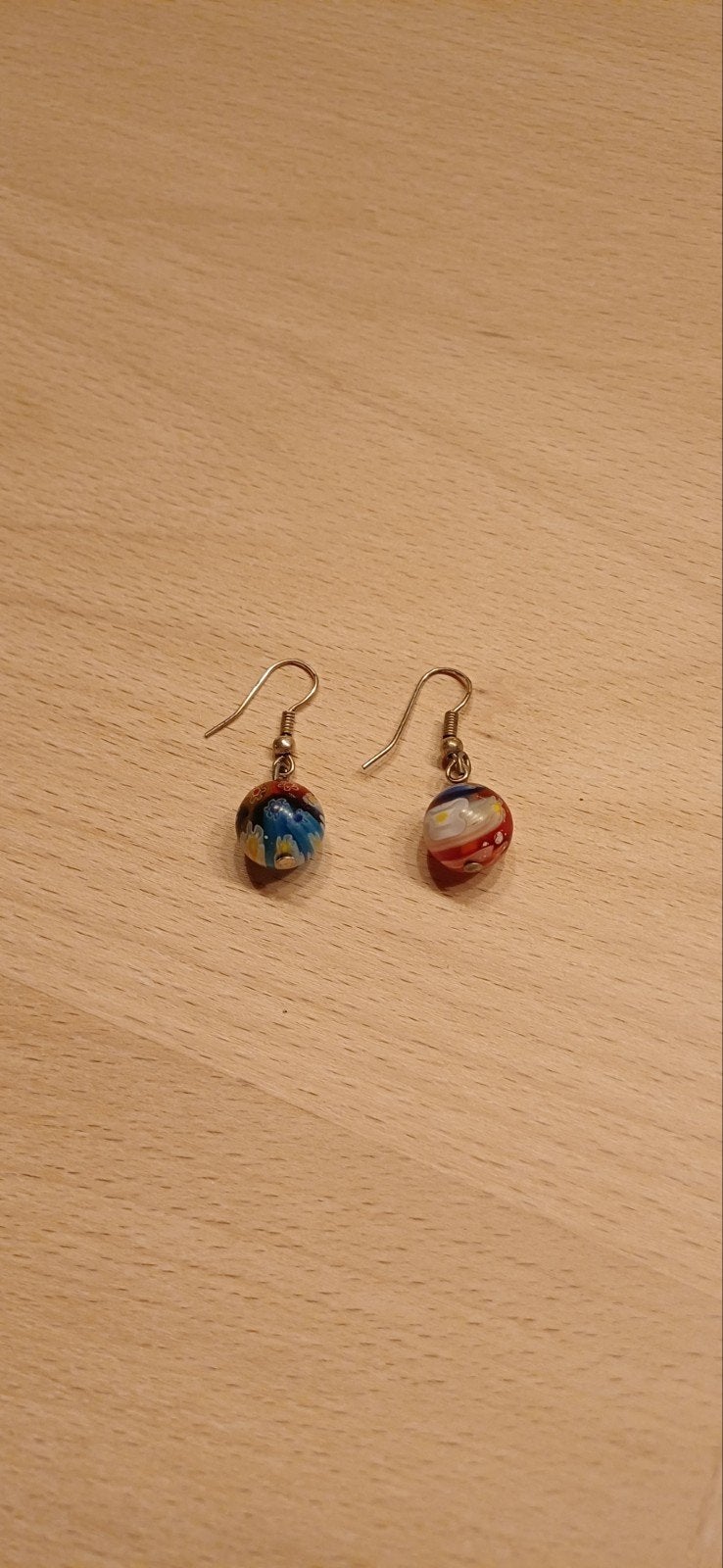 Multicolor oorhangers, Bijoux, Sacs & Beauté, Boucles d'oreilles, Autres couleurs, Utilisé, Autres matériaux, Pendantes