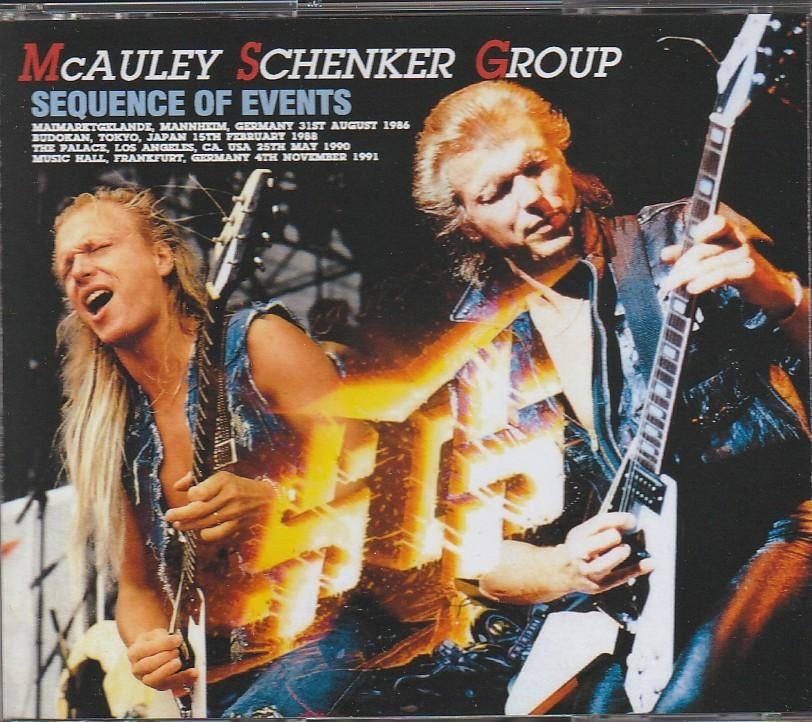 4 CD's - M S G - Live van 1986 tot 1991, Cd's en Dvd's, Cd's | Rock, Nieuw in verpakking, Poprock, Verzenden