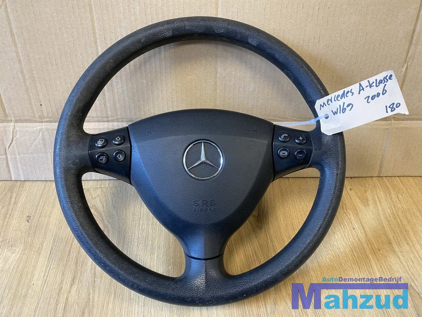 MERCEDES A-KLASSE W169 Stuurwiel stuur met airbag 2004-2012, Gebruikt, Mercedes-Benz AG, Mercedes-Benz, Mercedesstrasse 120
70372  Stuttgart, DE