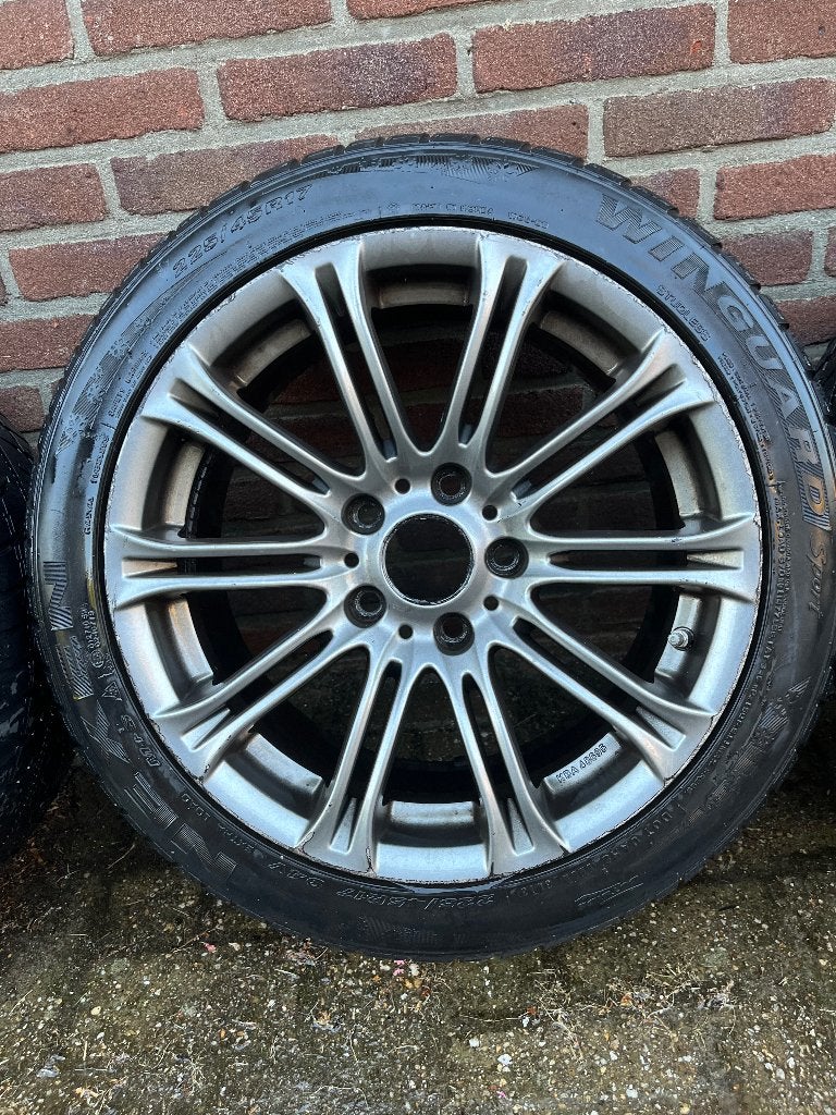 BMW velgen met band, Auto-onderdelen, Banden en Velgen, Ophalen, Gebruikt, 255 mm, Banden en Velgen