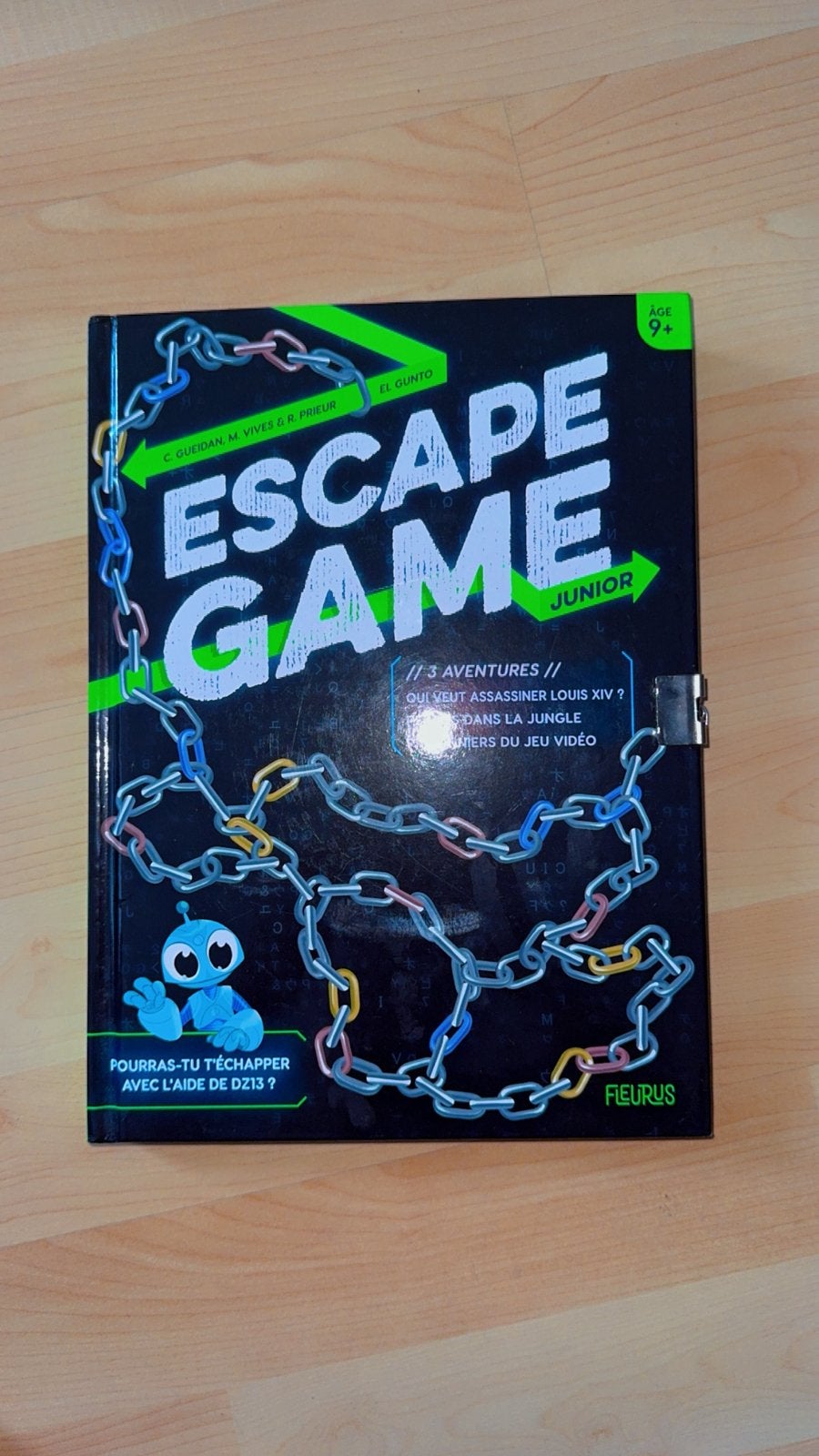 Escape game, Livres, Science-fiction, Enlèvement, Neuf
