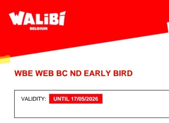 4 billets pour Walibi, Trois personnes ou plus