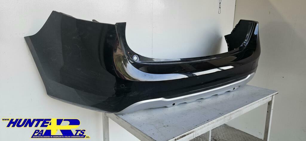 Achterbumper 452 zwart metallic Volvo V60 I ('10-'18), Auto-onderdelen, Gebruikt, Ophalen of Verzenden, Volvo, Bumper