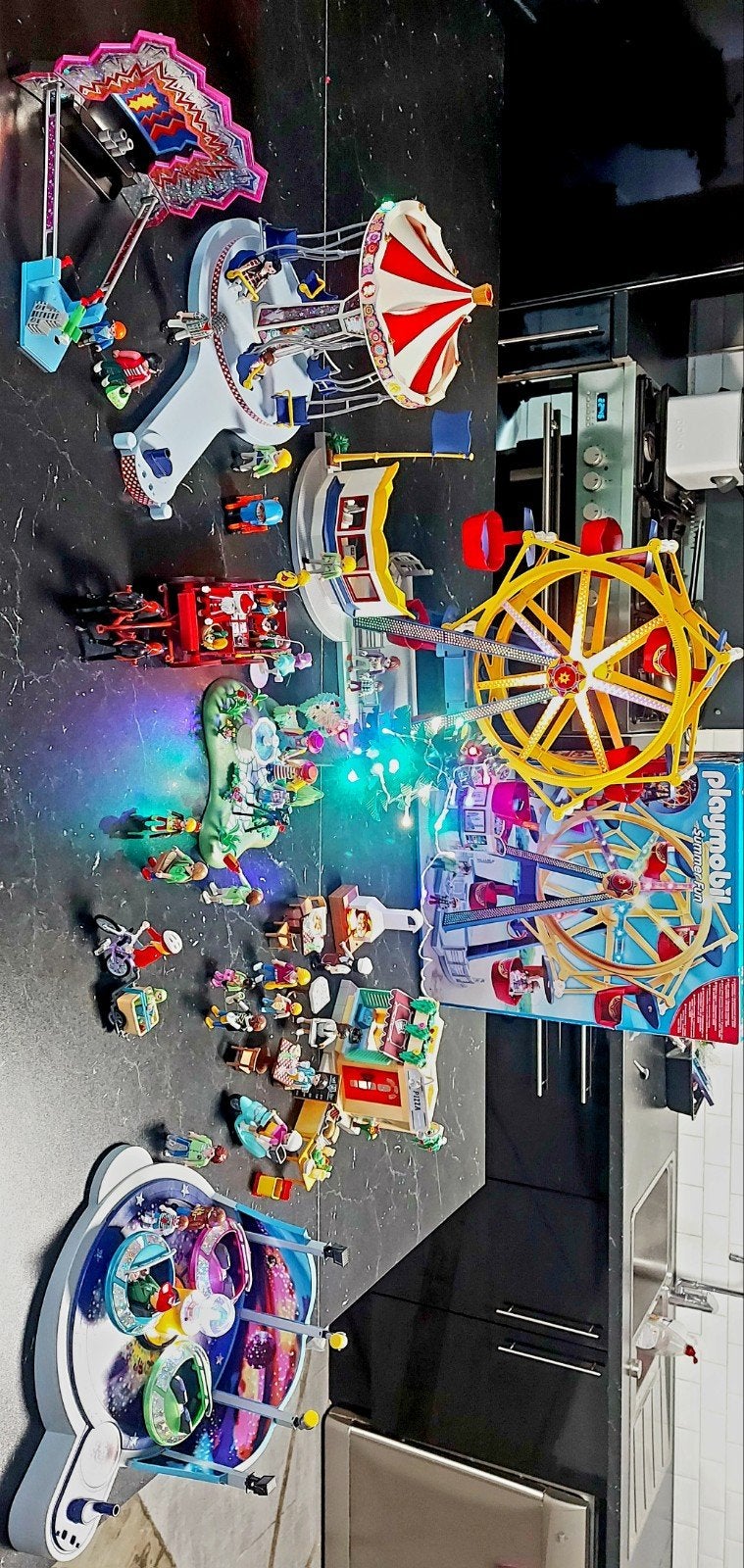 PLAYMOBIL FÊTE FORAINE, Enlèvement, Figurines