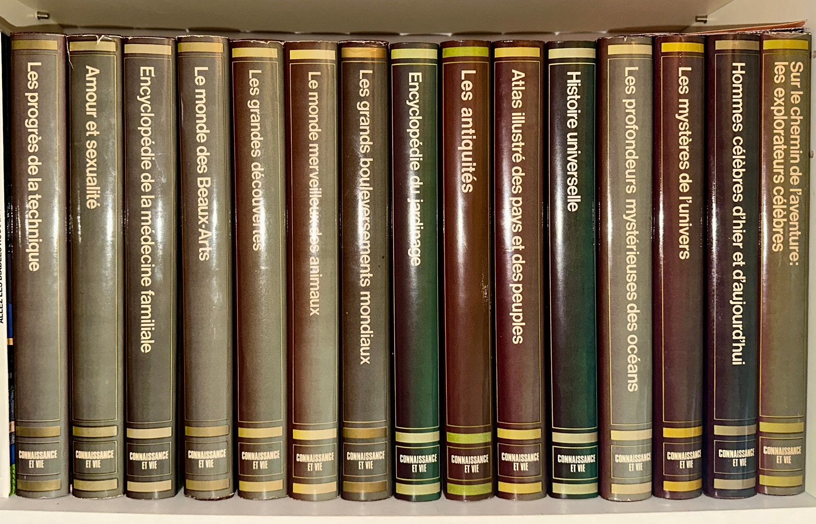Encyclopedie « Connaisance et Vie », Livres, Enlèvement, Comme neuf, Général, Série complète