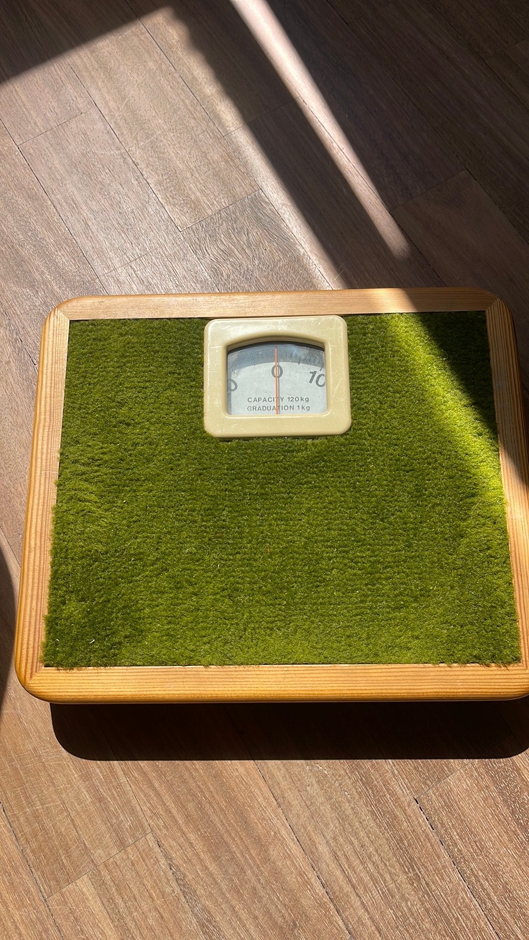 Retro vintage weegschaal, Ophalen, Gebruikt