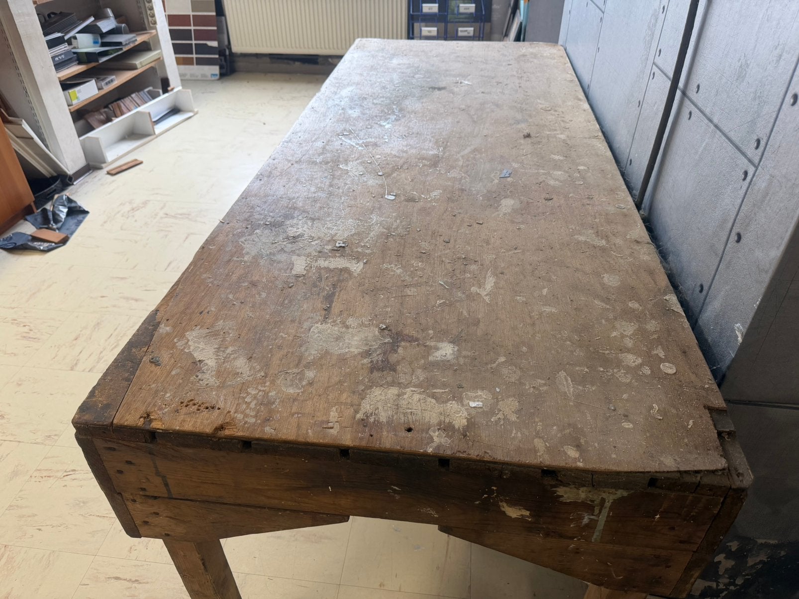 Eikenhouten houten tafel te koop: URGENT, Antiek en Kunst, Antiek | Meubels | Tafels, Ophalen