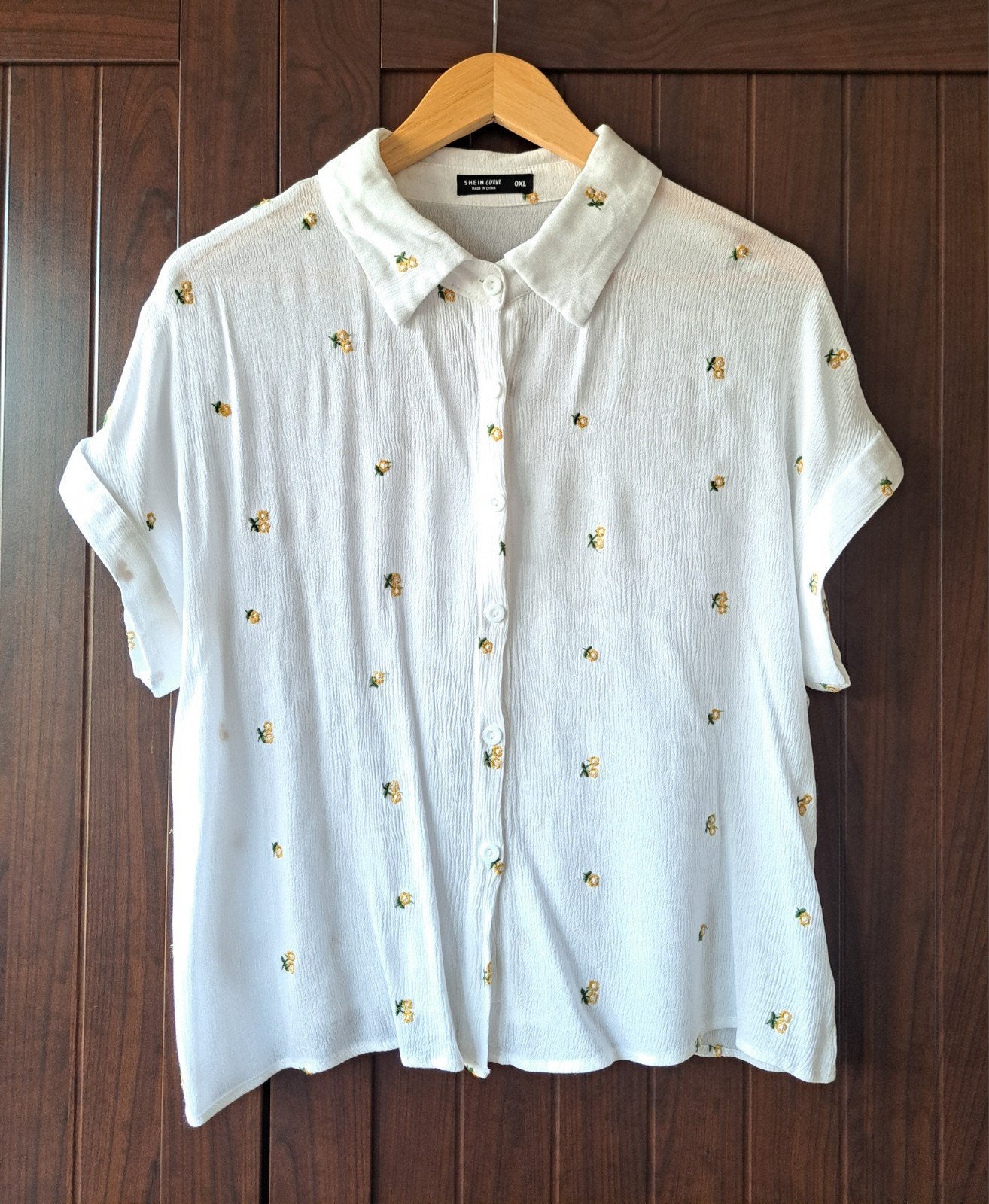 Mooie zomerblouse in maat XL, Verzenden, Wit, Maat 46/48 (XL) of groter, Nieuw