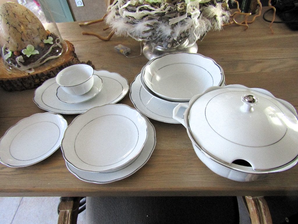 servies suzanne van johann seltmann vohenstrauss, Ophalen, Gebruikt, Vintage, Porselein