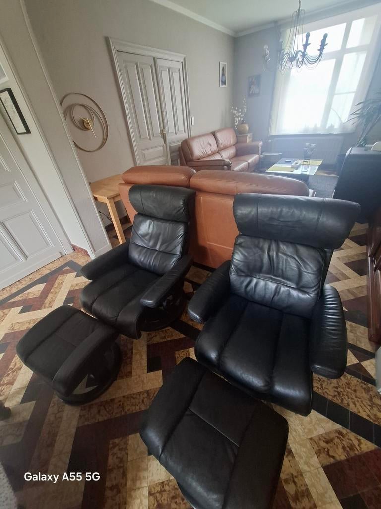 2 stressless relaxzetels, Ophalen