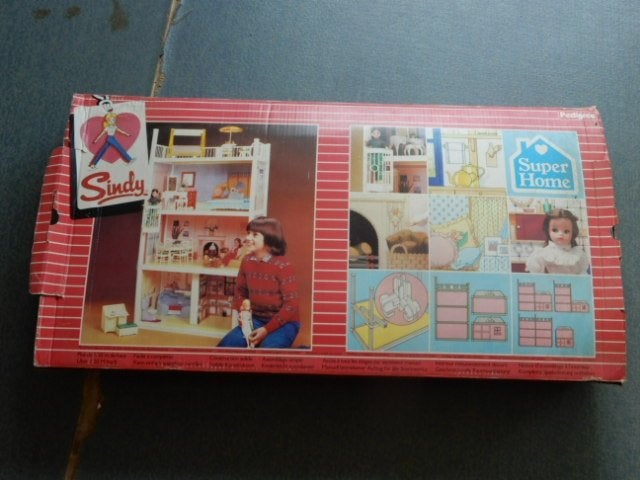 Superhome Sindy vintage collection Pedigree 1983, Enlèvement, Utilisé, Maison de poupées