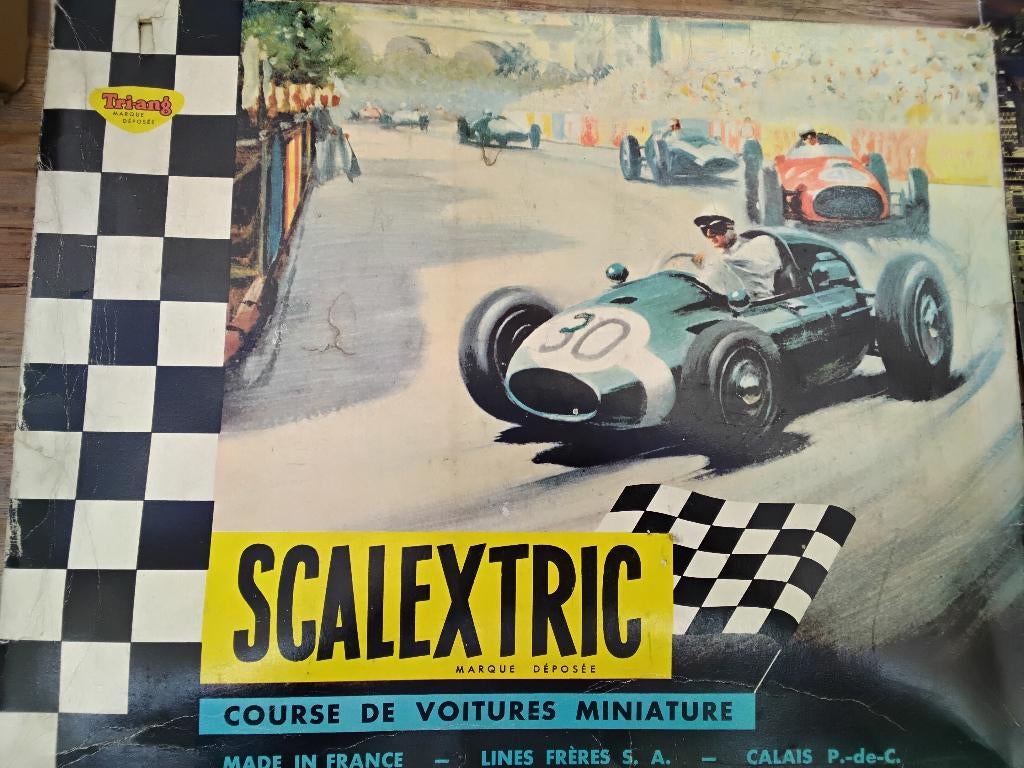 Vintage Scalextrix racebaan, Ophalen of Verzenden, Gebruikt