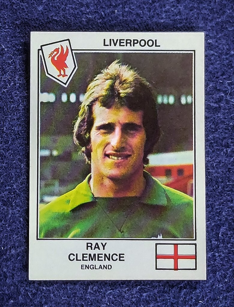 Panini sticker card voetbal EK Euro 1979 - Ray Clemence ', Ophalen of Verzenden, Nieuw, Poster, Plaatje of Sticker