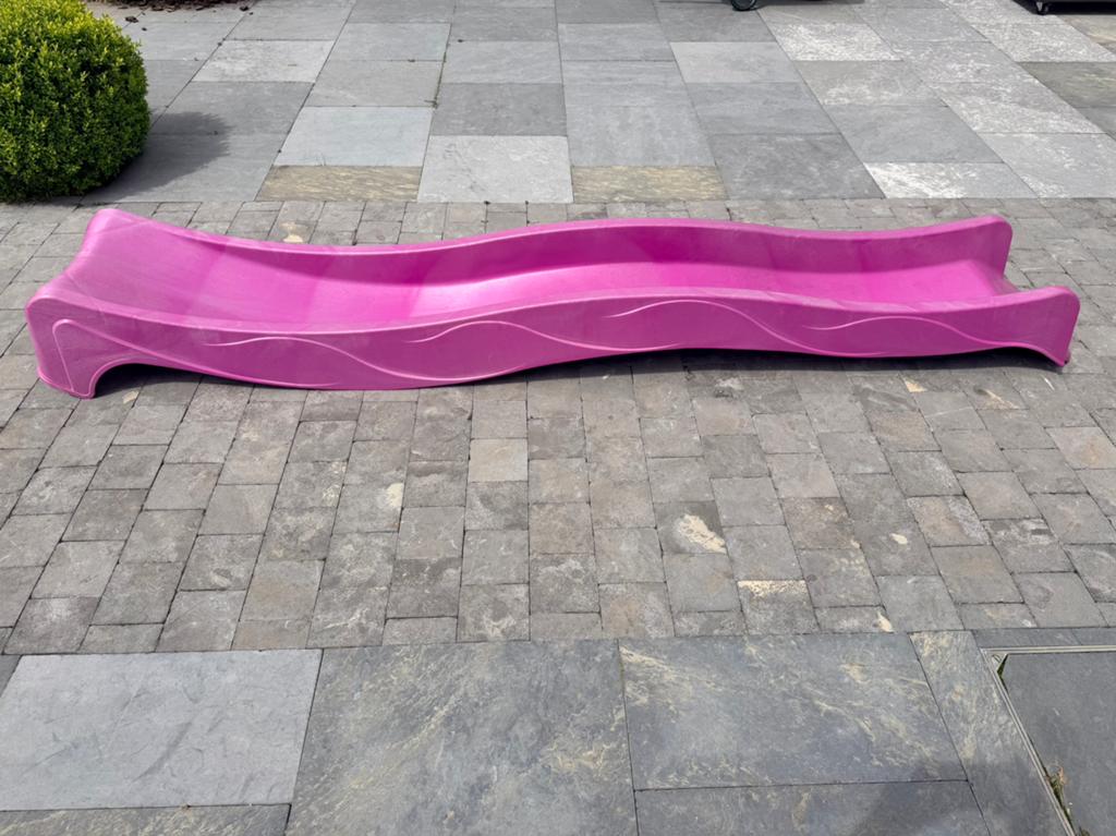 Toboggan rose 300cm Kbt, Enfants & Bébés, Jouets | Extérieur | Aires de jeux, Utilisé, Toboggan, Enlèvement
