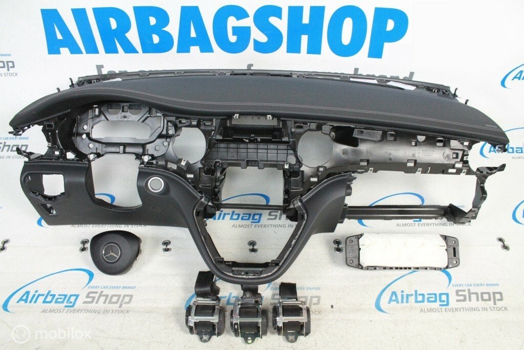 Airbag kit Tableau de bord cuir couture Mercedes V447, Enlèvement ou Envoi, Utilisé