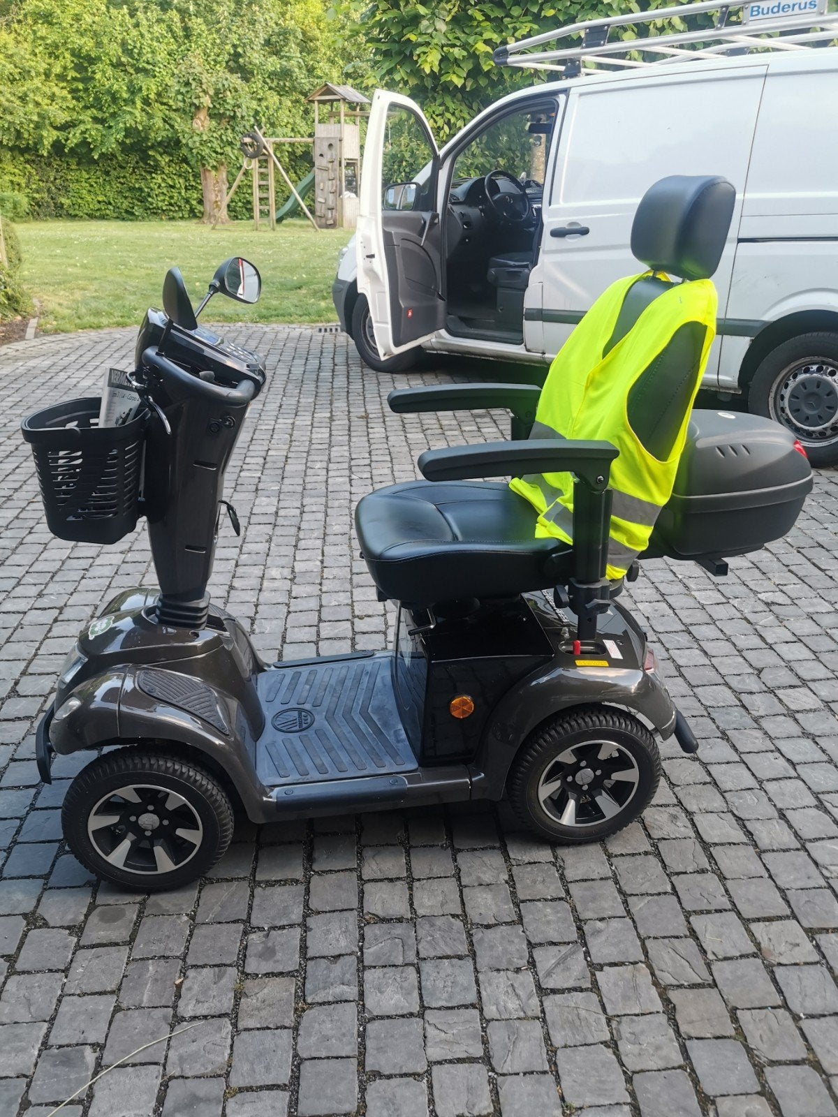 Vermeiren Carpo4Limited Edition peut être livré à domicile a, Enlèvement ou Envoi, Pliant, Comme neuf, Fauteuil roulant électrique