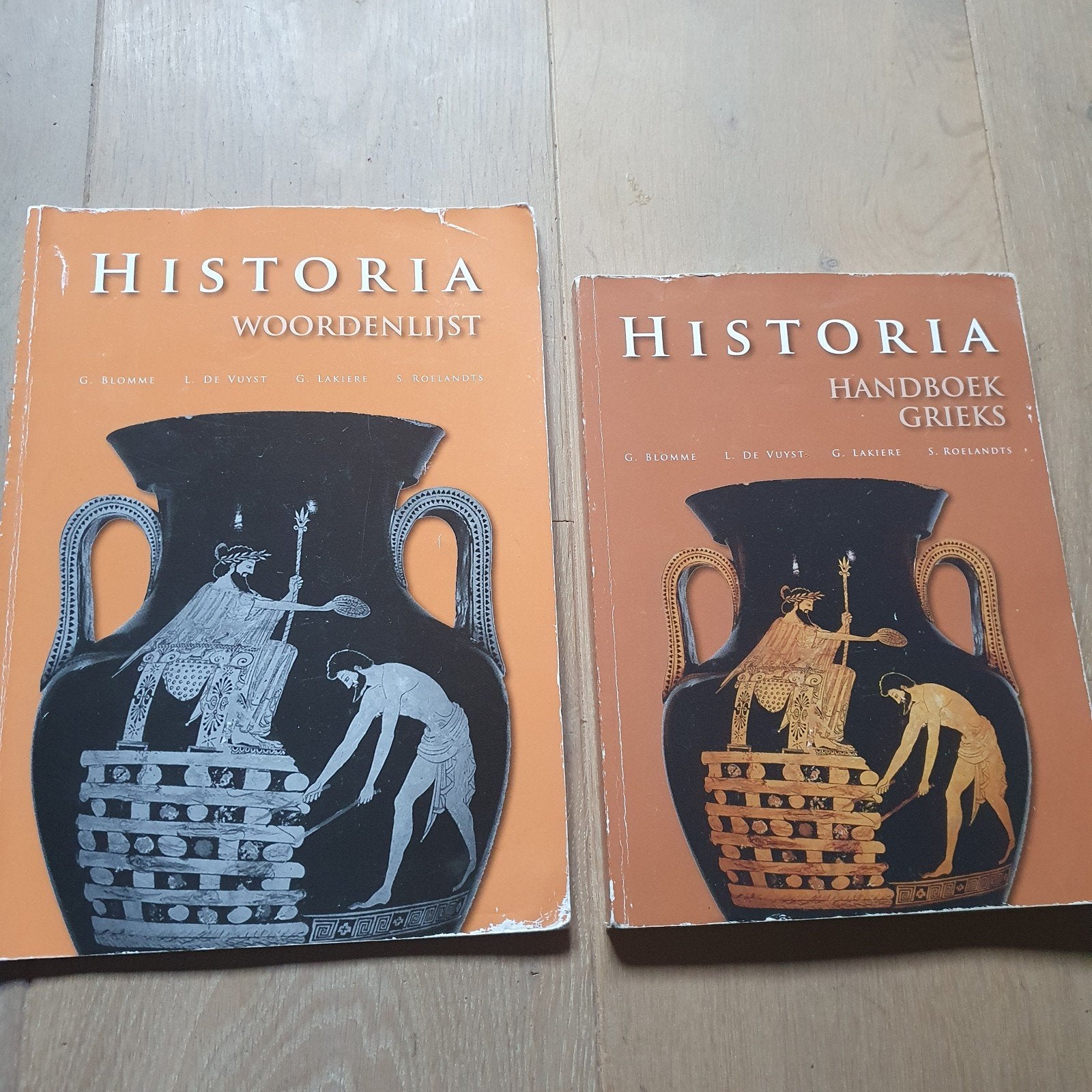 Griekse handboek 4de middelbaar samen met woordenlijst, Boeken, Schoolboeken, Ophalen of Verzenden
