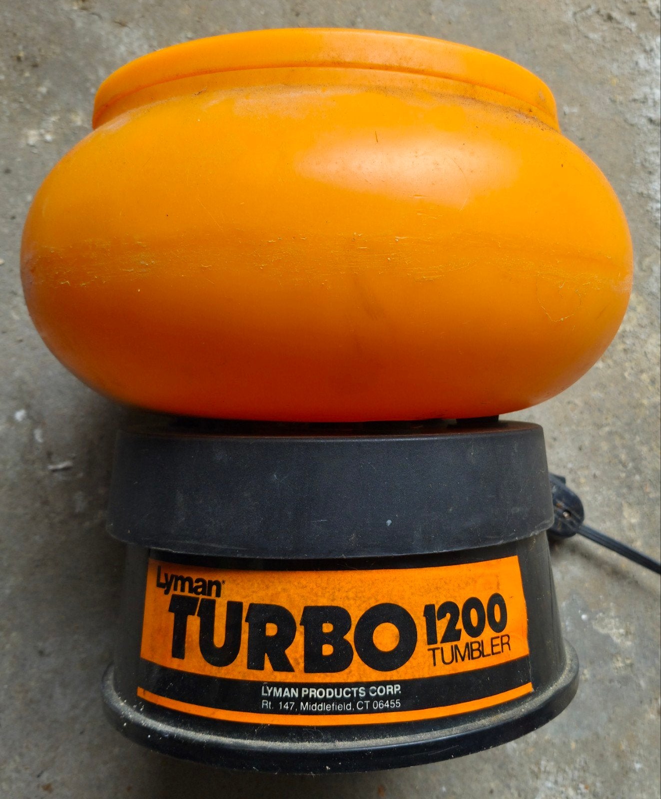 Lyman TURBO 1200 beker, Gereedschap of Accessoires, Oranje, Ophalen of Verzenden, Zo goed als nieuw