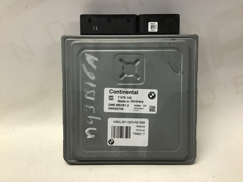 Computer motormanagement n43b16a BMW 1-serie E81 7579142, -, Utilisé, -, Enlèvement ou Envoi