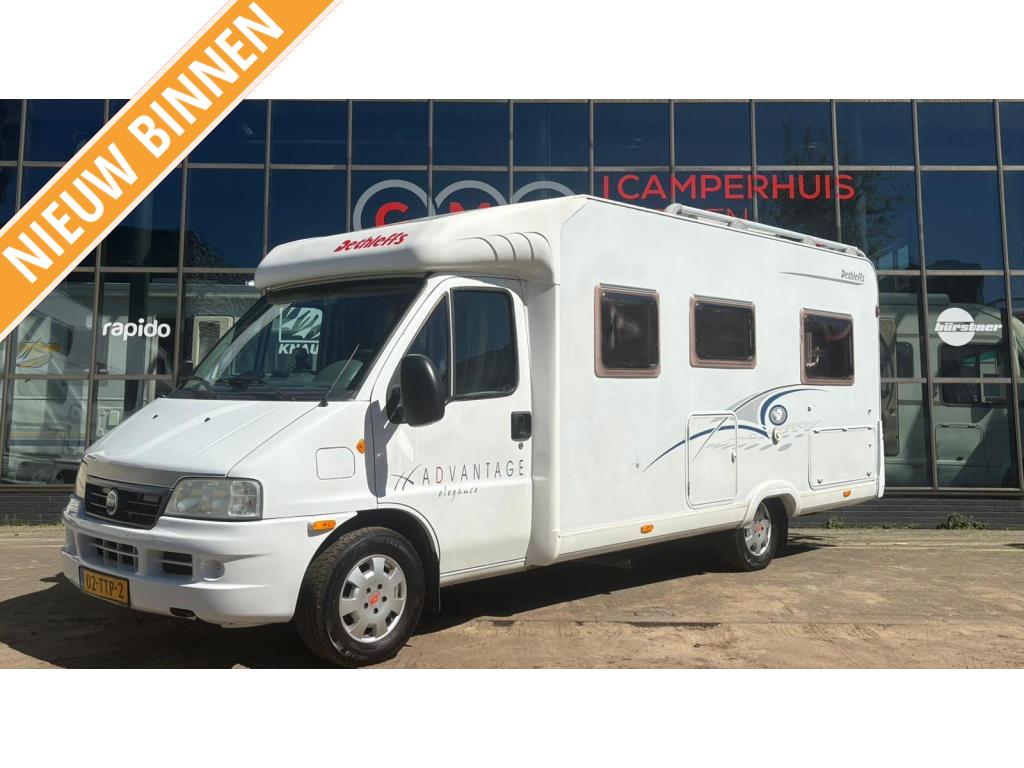 Dethleffs Advantage T 6501 FaceToFace,Vastbed, Caravans en Kamperen, Ringverwarming, Bedrijf, Tot en met 4, Airbags