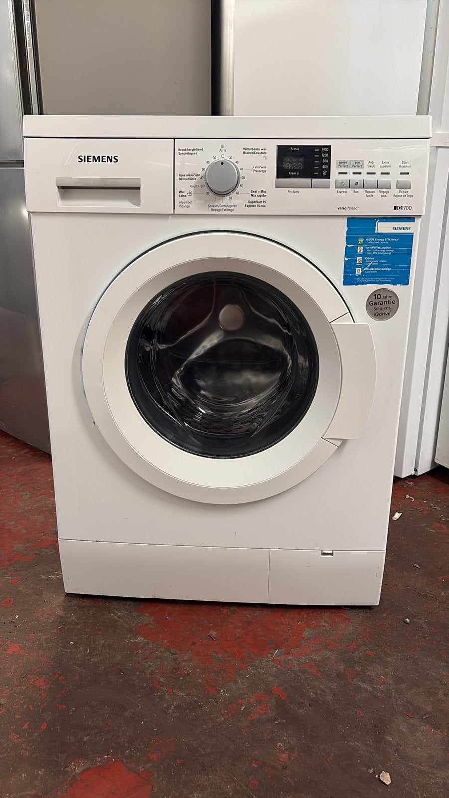 Tres beau machine a laver de marque Siemens 8kg A+++, 140, Electroménager, Enlèvement ou Envoi, Comme neuf