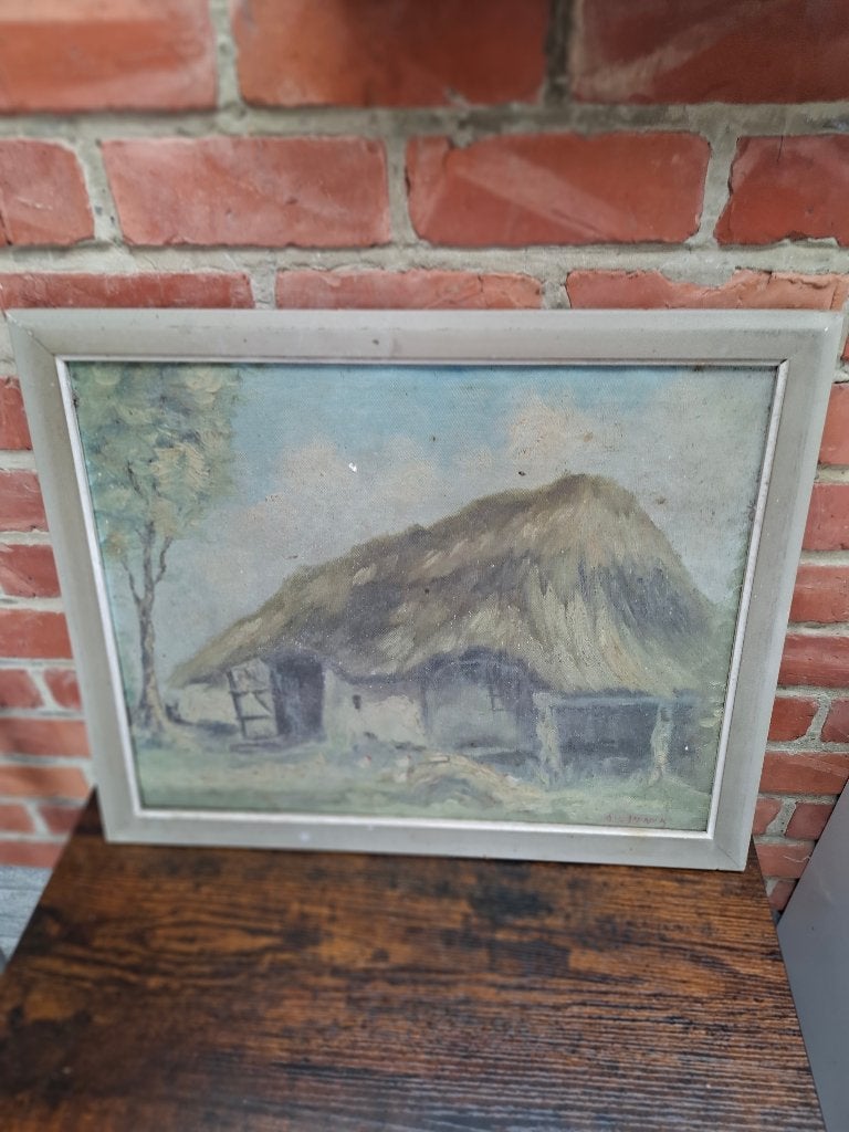 oud schilderij, Antiek en Kunst, Ophalen