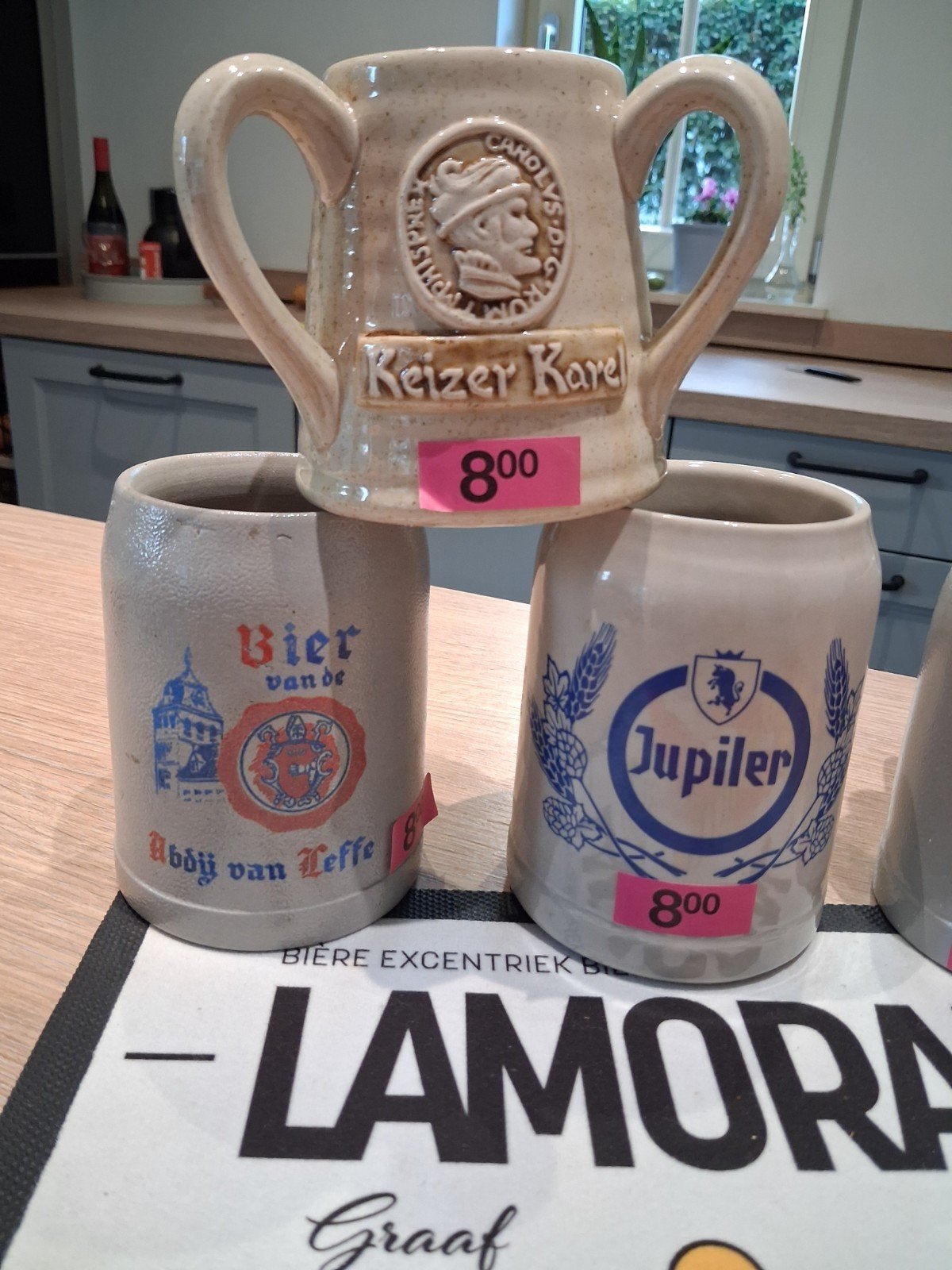 LEFFE, KEIZER KAREL, jupiler, Enlèvement, Jupiler