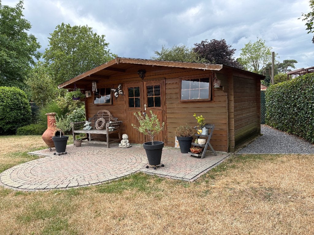 Tuinhuis 5 x 3 Gratis / zelf demonteren, Tuin en Terras, Ophalen, Gebruikt, 250 tot 300 cm, 400 cm of meer