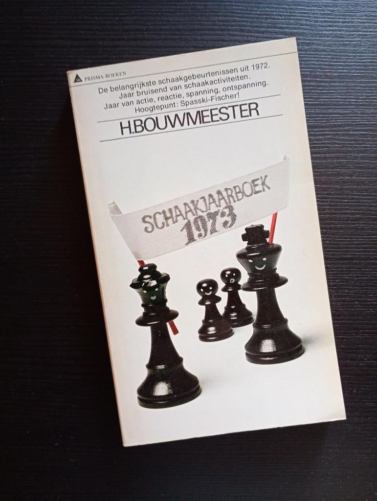 Schaak jaarboek 1973 Bouwmeester, Enlèvement ou Envoi, Moins de 500 pièces, Comme neuf, Échecs