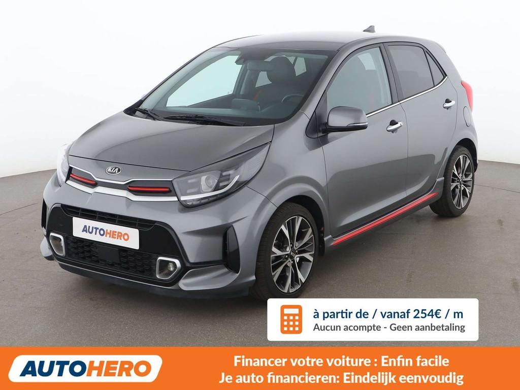 Kia Picanto 1.2 GT Line (année de construction 2021), Autos, Argent ou Gris, Euro 6, 5 places, Automatique