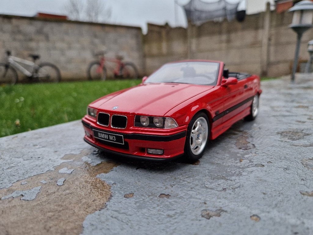 BMW M3 Cabrio E36 - Échelle 1/18 - Limited - PRIX : 99€, Hobby & Loisirs créatifs, Enlèvement ou Envoi, Neuf, Voiture, OttOMobile