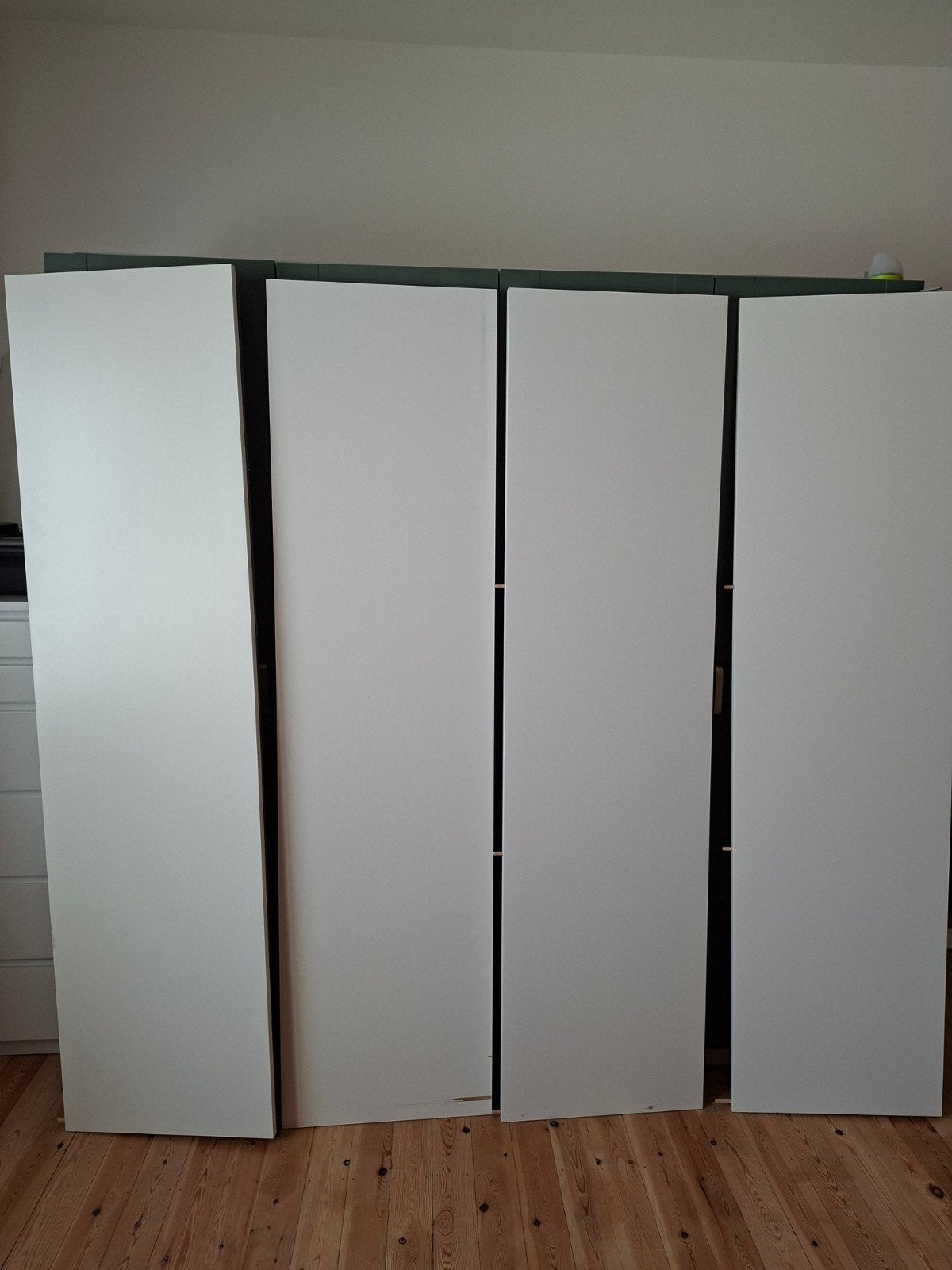 Hasvik schuifdeuren Ikea 200x201, Ophalen, Gebruikt, 150 tot 200 cm, 150 tot 200 cm
