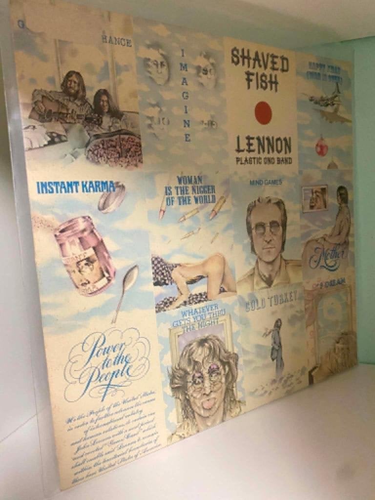 Lennon & Plastic Ono Band – Shaved Fish - Netherlands 1975, Cd's en Dvd's, LP, Gebruikt, Verzenden, Poprock