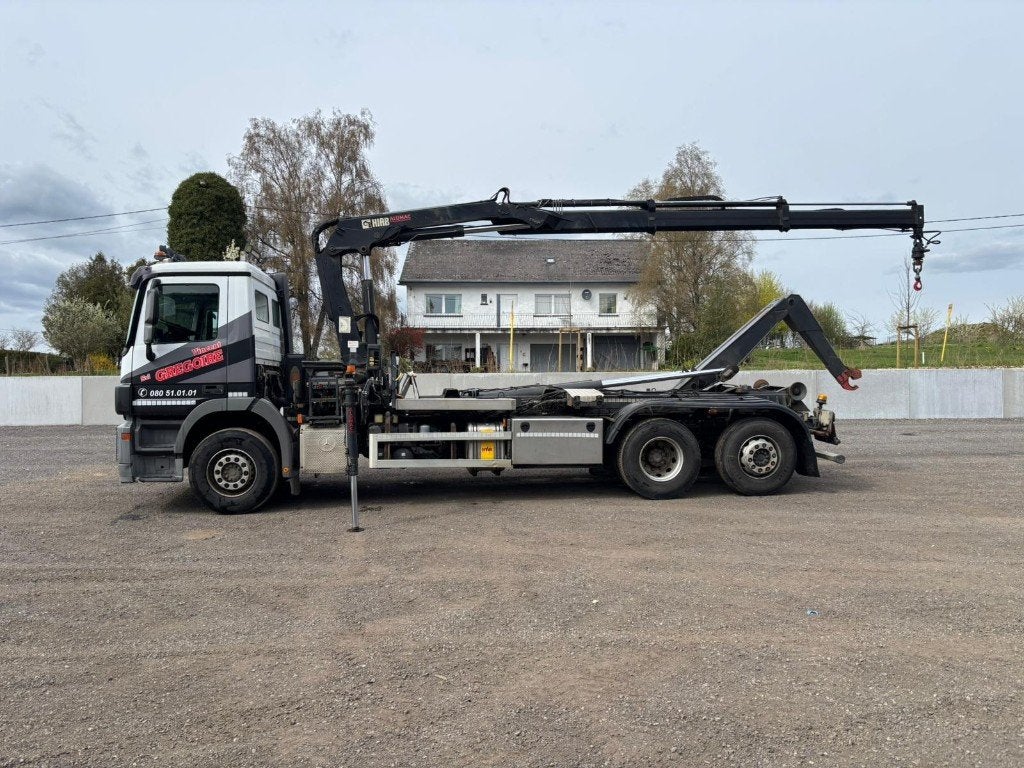 Truck, Auto's, Vrachtwagens, Bedrijf, Achteruitrijcamera, Radio, Mercedes-Benz, Diesel, Euro 5, 2 deurs, Handgeschakeld, Wit, Grijs