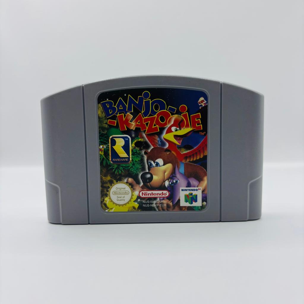 Banjo-Kazooie Nintendo 64, Games en Spelcomputers, Games | Nintendo 64, Ophalen of Verzenden, Zo goed als nieuw, Avontuur en Actie