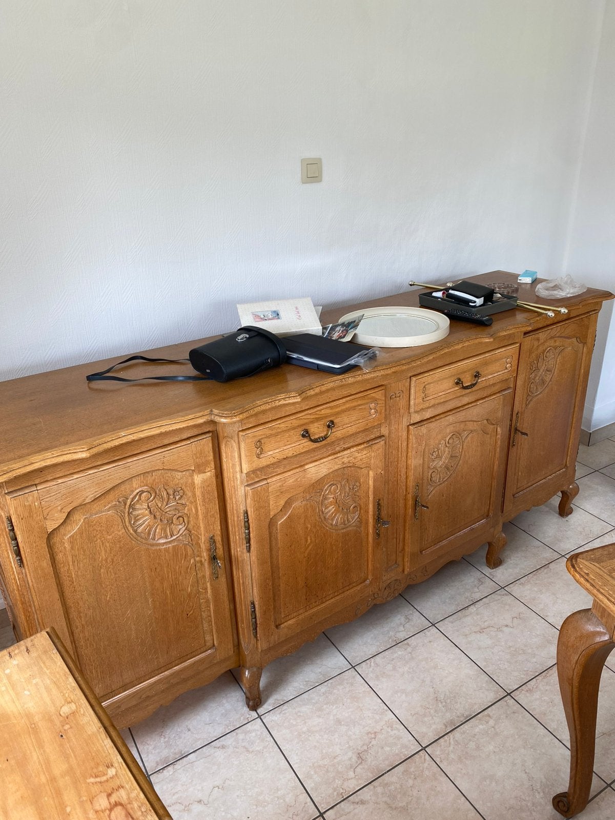 Bahut buffet style ancien, Huis en Inrichting, Kasten | Dressoirs, Ophalen, Zo goed als nieuw
