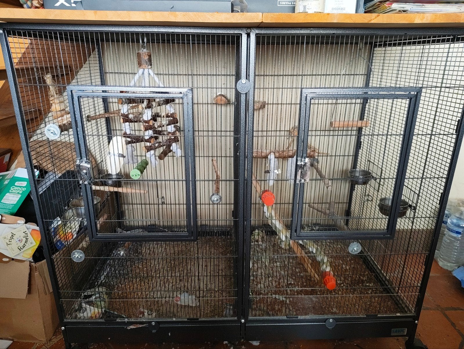 savic tasmania 120, Animaux & Accessoires, Enlèvement, Cage à oiseaux