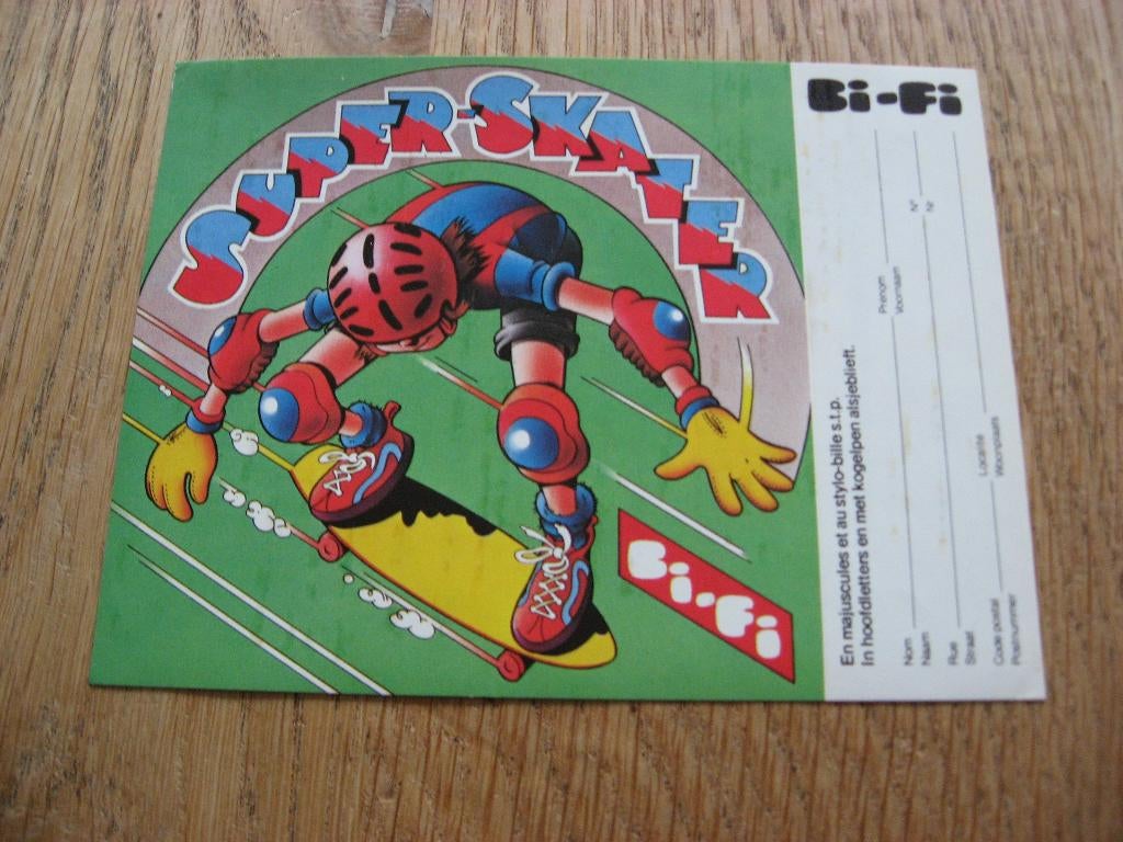Super Skater Bi-Fi 1979 Sticker, Ophalen of Verzenden, Nieuw, Sport
