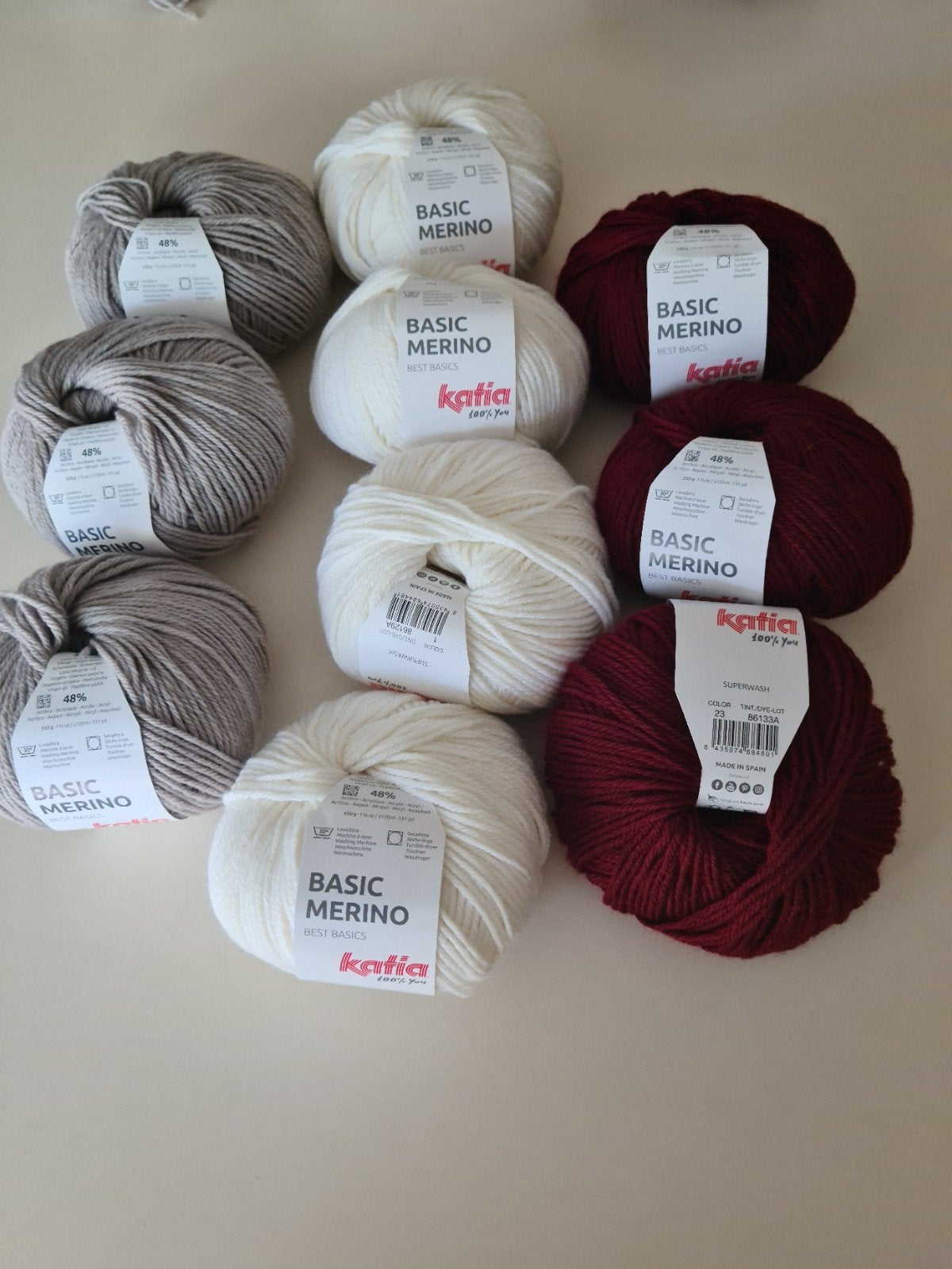 Breiwol Katia Basic Merino., Ophalen