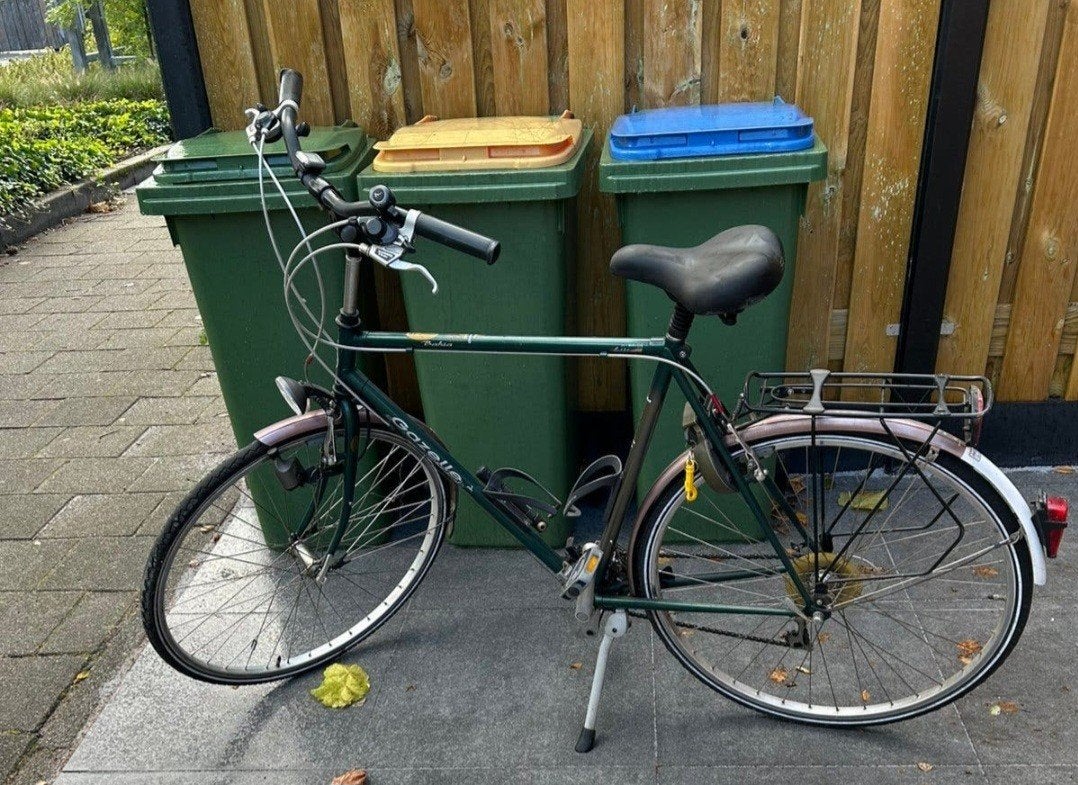 In goede staat verkerende Gazelle herenfiets, Fietsen en Brommers, Ophalen, Gebruikt, Versnellingen, 49 tot 53 cm