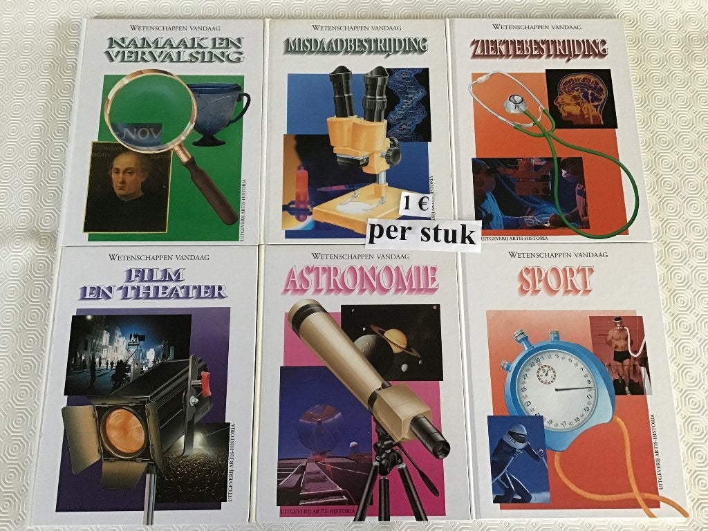 La science aujourd'hui : 6 brochures d'Artis Historia et d'a, Enlèvement ou Envoi, Comme neuf