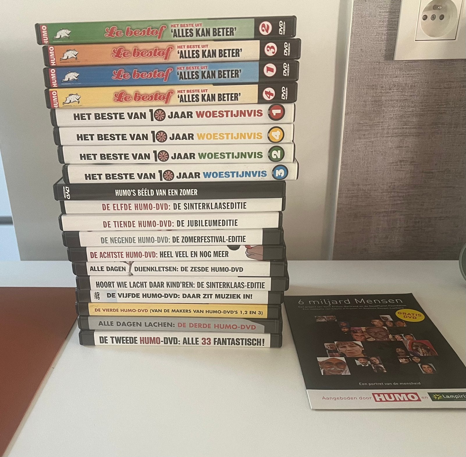 Dvd’s Humo, Cd's en Dvd's, Ophalen of Verzenden, Zo goed als nieuw