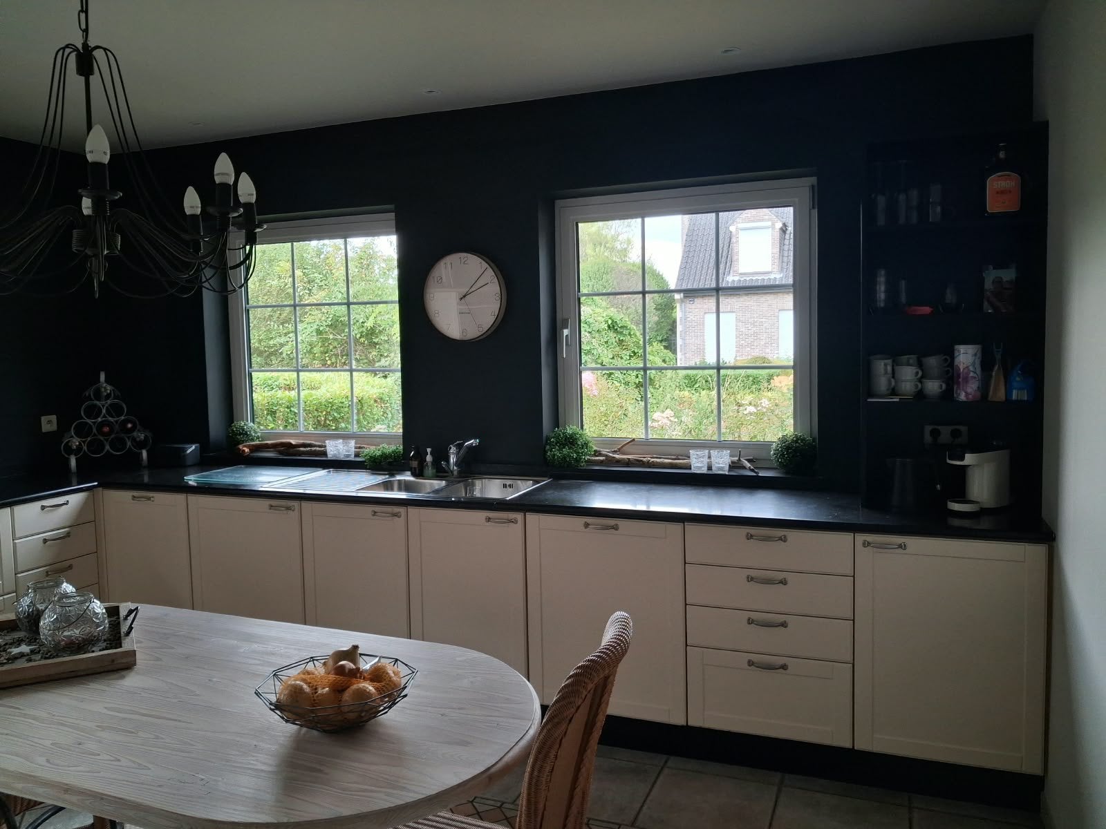 Volledige keuken , ingebouwde toestellen inbegrepen,, Huis en Inrichting, Keuken | Complete keukens, Ophalen, Gebruikt, Overige typen
