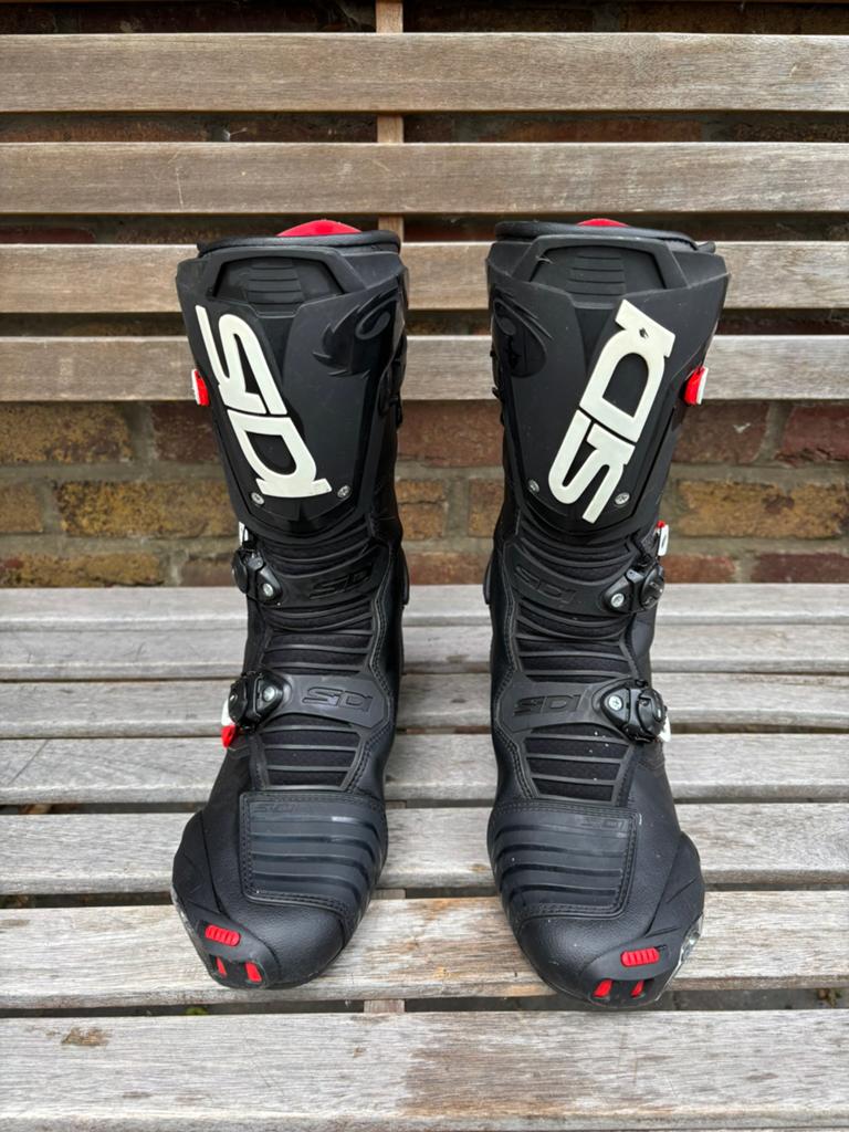 Sidi Race motorlaarzen in goede staat, Motoren, Ophalen, Tweedehands, Heren, Laarzen