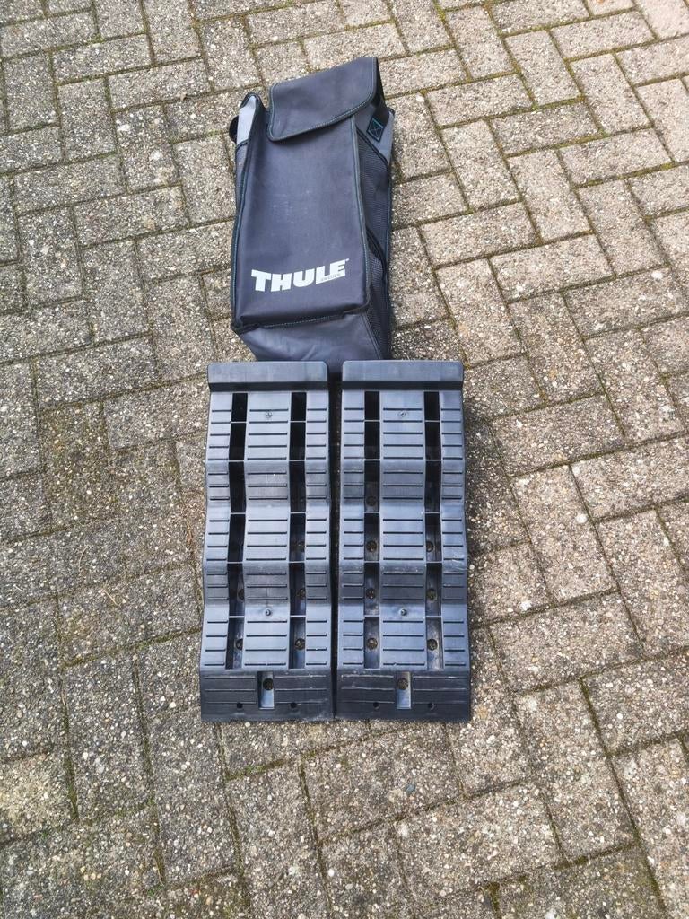 Oprij blokken Thule, Ophalen