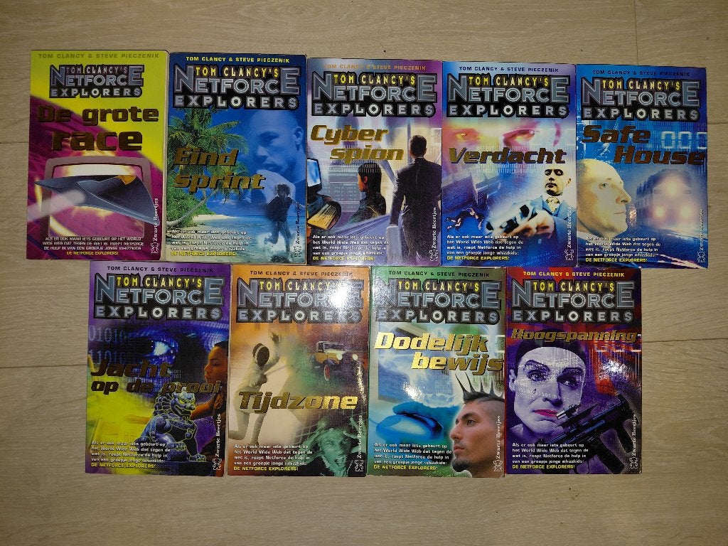 9 Netforce Explorers, Livres, Thrillers, Enlèvement