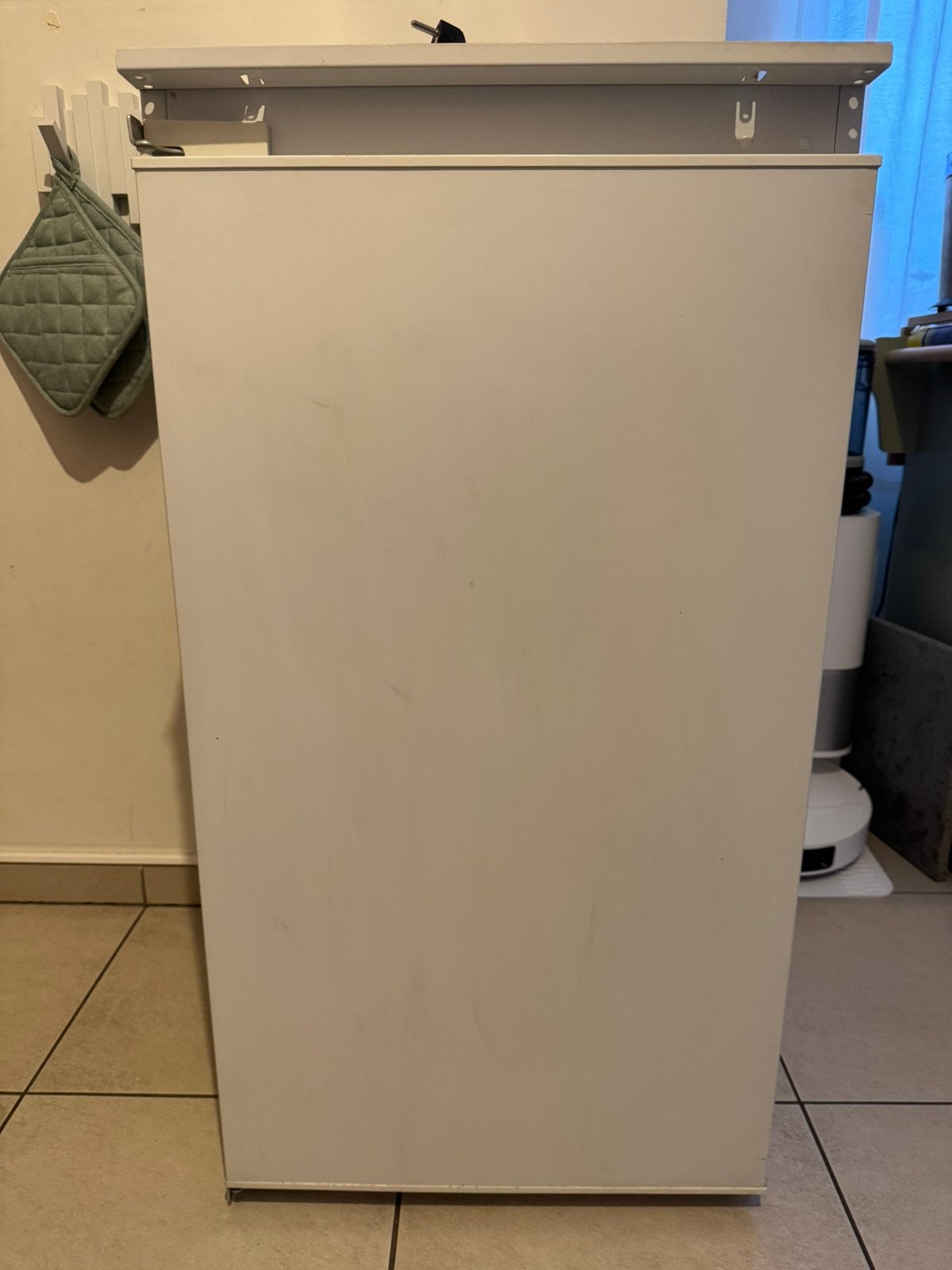 Inbouw koelkast met diepvriezer, Elektronische apparatuur, Gebruikt, 75 tot 100 liter, 45 tot 60 cm, Met vriesvak