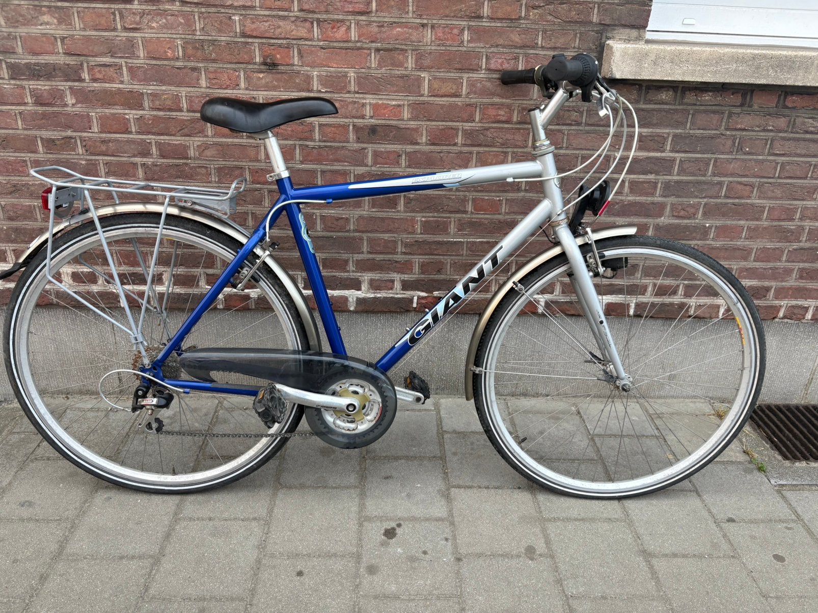 ☑️’GIANT’ Heren-/Stadsfiets 28inch+21SPEED+Frame 55Cm☑️, Ophalen, Zo goed als nieuw, Giant, Versnellingen