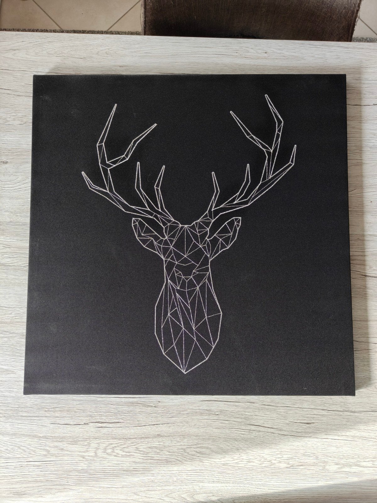 decoratie hert, Huis en Inrichting, Ophalen, 56 cm, Zo goed als nieuw, 56 cm
